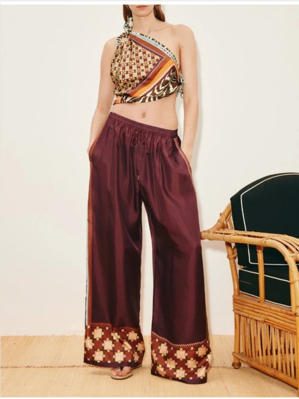 Alemais Wilson Silk Pant